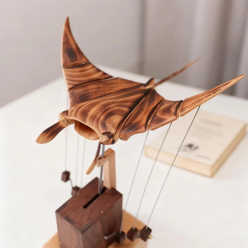 Mantarium™ | Escultura Artesanal de Madera